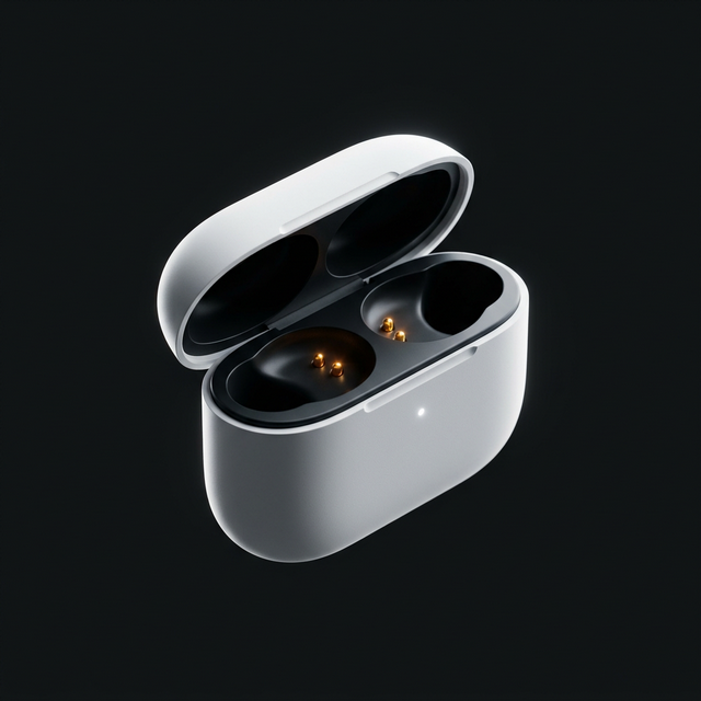 Earbud charging case